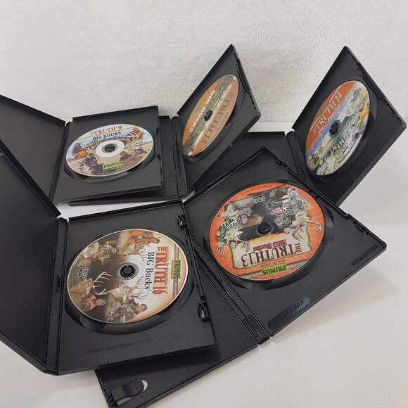 Lot of 5 Hunting DVDs Primos The Truth Big Bucks 9, 13, 14, 15, 16 - Picture 2 of 4